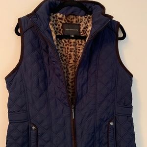 Womens Navy by "Weatherproof "Puffer Vest L